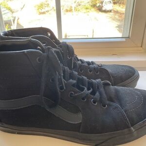 Vans high top black 10 men’s